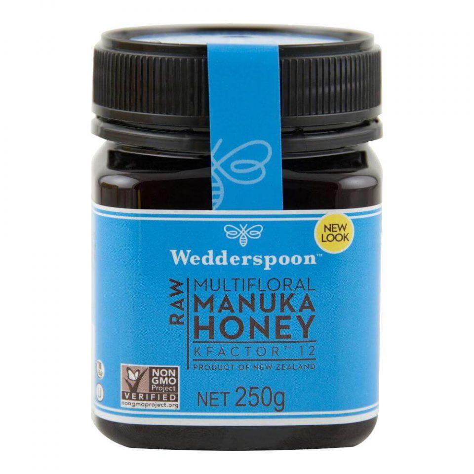 1094922321038 Wedderspoon Miere de Manuka KFactor 12 RAW Wedderspoon 250 g naturala 1 f9630c3b 69f7 41b1 ae91 5bdfdd451246 tiny