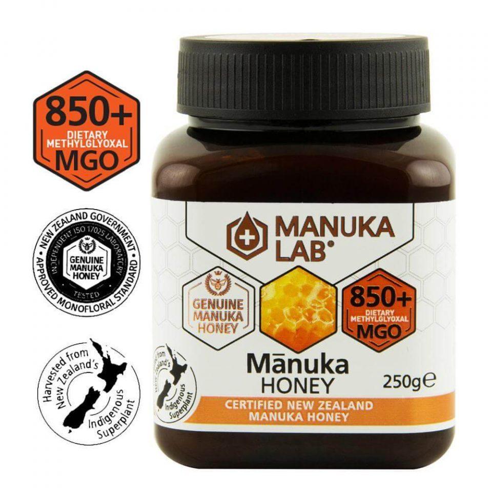 5060604330151 Manuka Lab Miere de Manuka MANUKA LAB MGO 850 Noua Zeelanda 250 g naturala 1 tiny