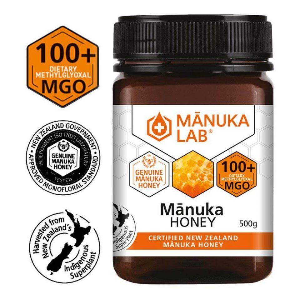 Miere de Manuka MANUKA LAB MGO 100 Noua Zeelanda 500 g naturala tiny