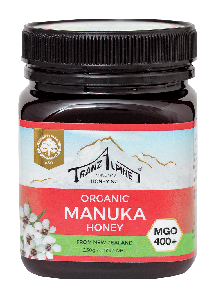 miere de manuka mgo400 eco bio 250g tranzalpine