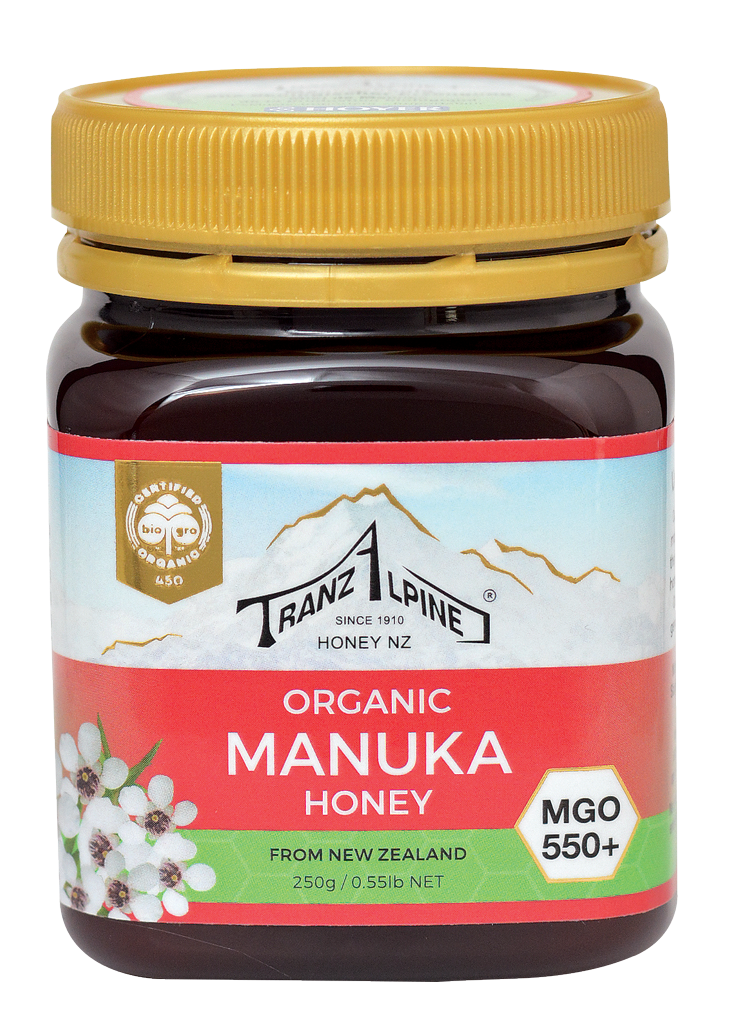 miere de manuka mgo550 eco bio 250g tranzalpine